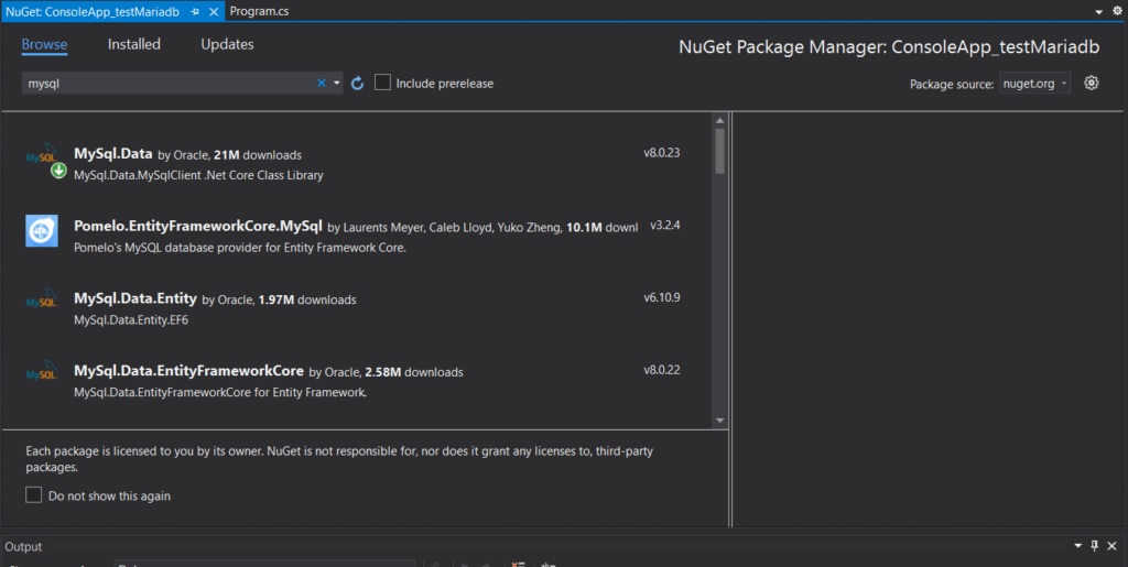 mysql on raspberry pi